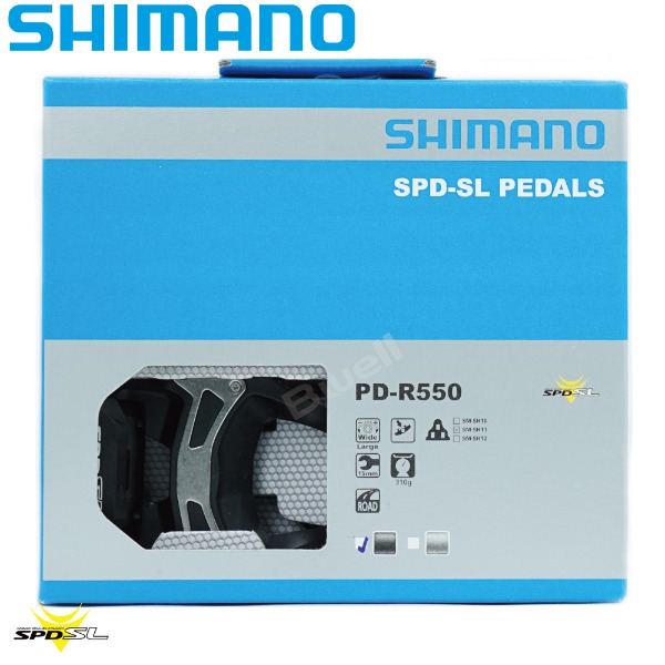 시마노 PD-R550 / 로드 클릿 자전거 페달