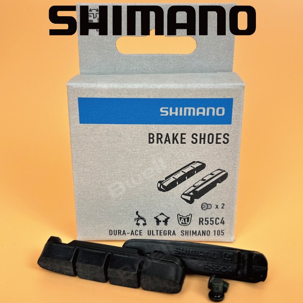 시마노 R55C4 알루미늄 림 용 - 브레이크 패드 카트리지